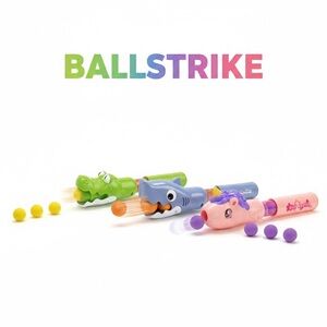Animal Blaster Toy Set - Green, Blue, Pink